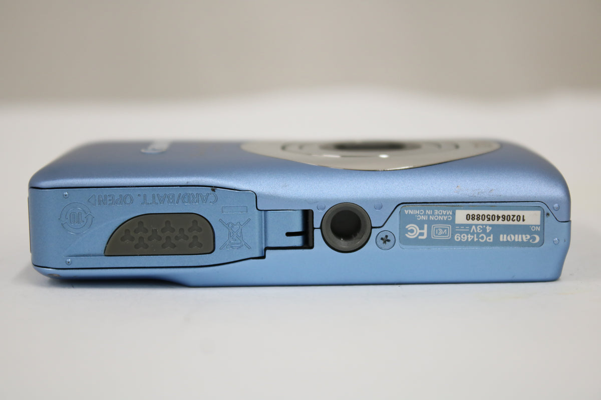 キャノン Canon PowerShot SD1300 IS 4x ブルー バッテリー付き コンパクトデジタルカメラ 7