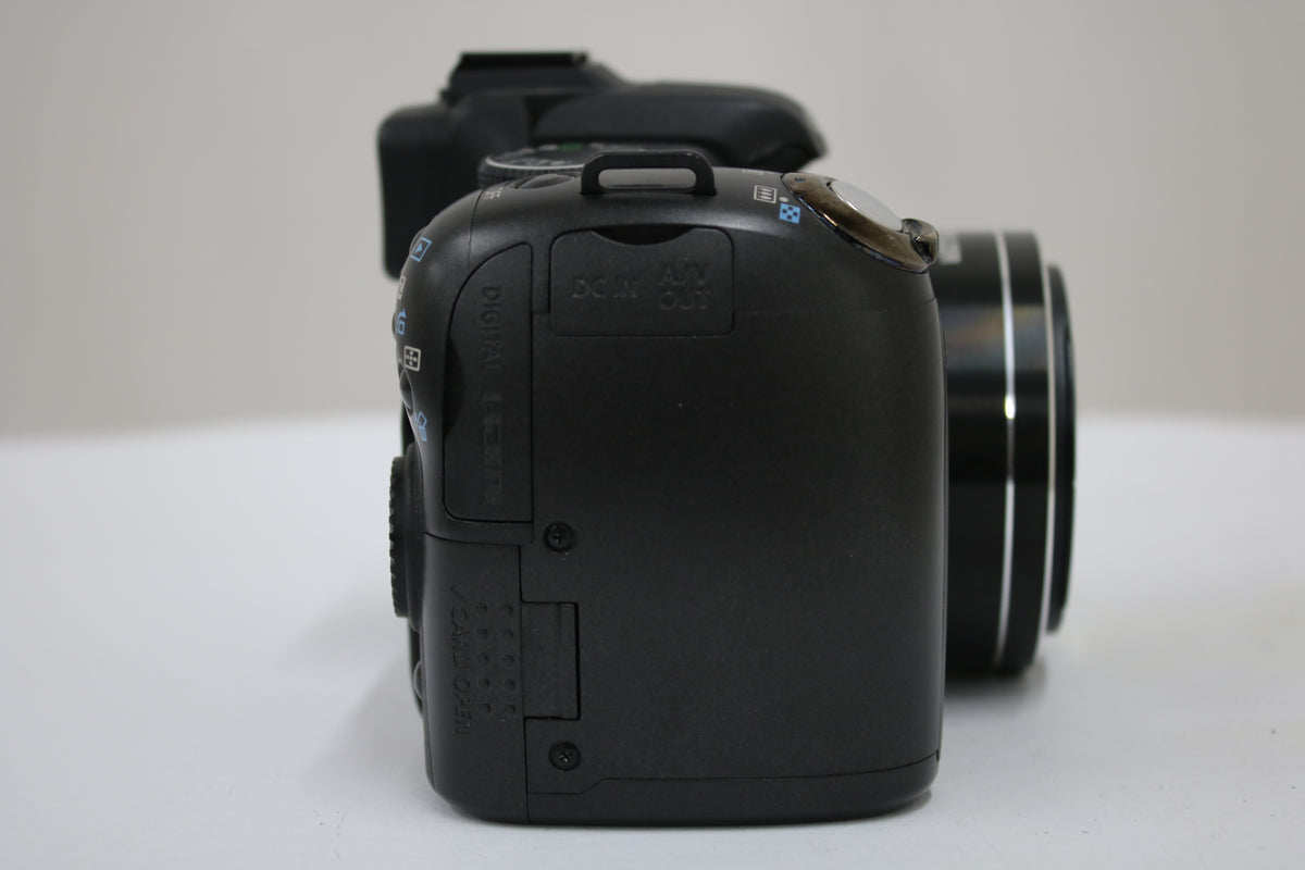 【便利な単三電池で使用可】キャノン Canon PowerShot SX1 IS 20x ブラック コンパクトデジタルカメラ 3