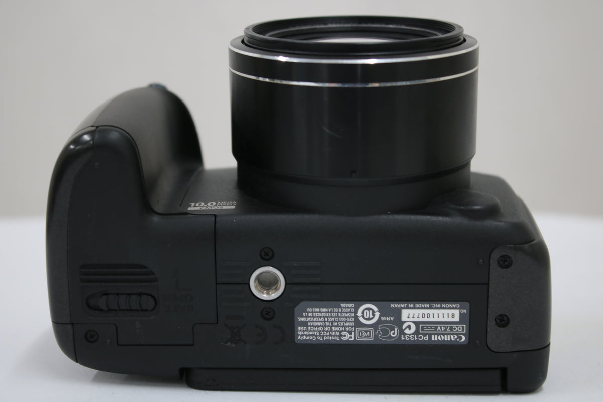 【便利な単三電池で使用可】キャノン Canon PowerShot SX1 IS 20x ブラック コンパクトデジタルカメラ 7