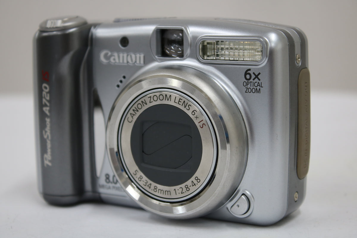 【便利な単三電池で使用可】キャノン Canon PowerShot A720 IS 6x コンパクトデジタルカメラ 1