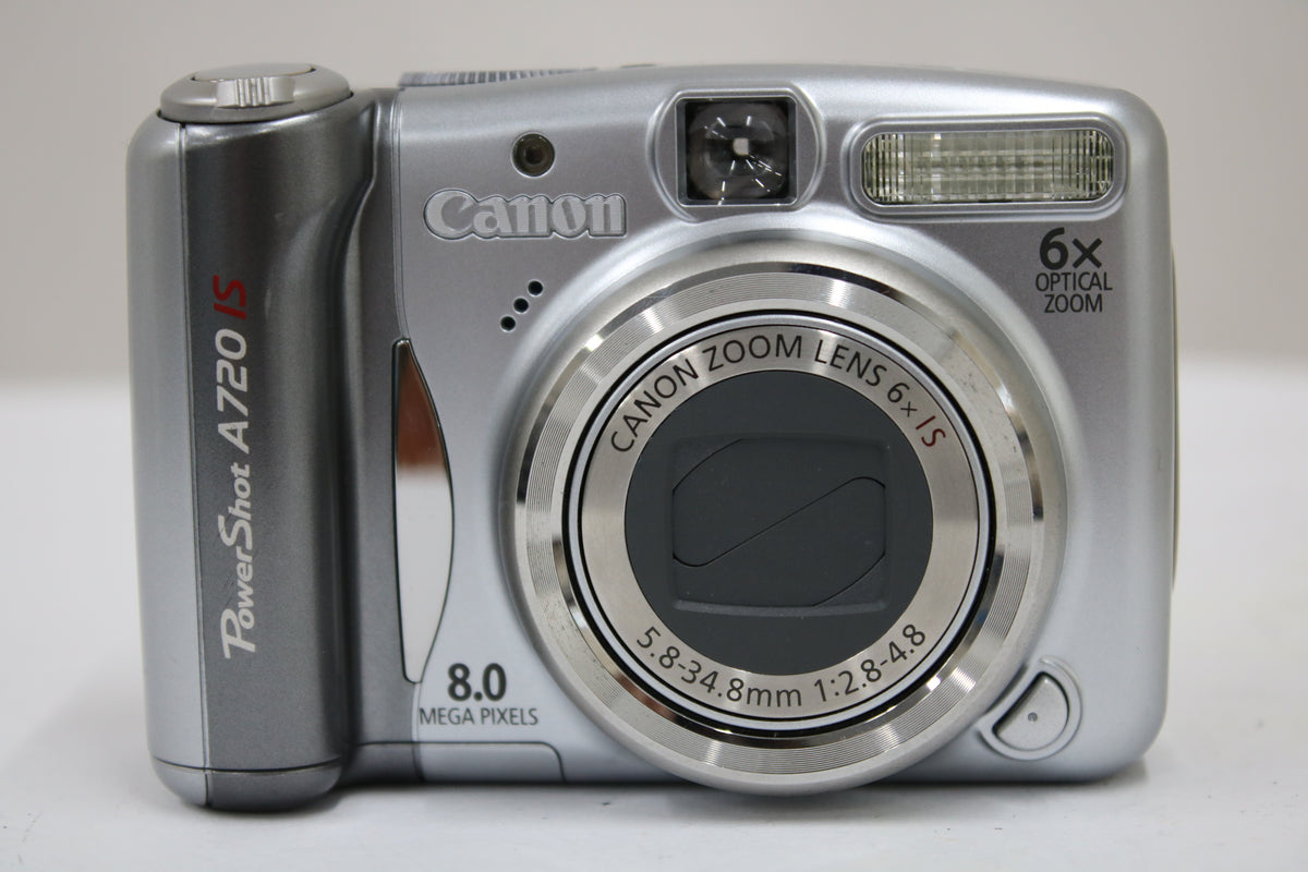 【便利な単三電池で使用可】キャノン Canon PowerShot A720 IS 6x コンパクトデジタルカメラ 2