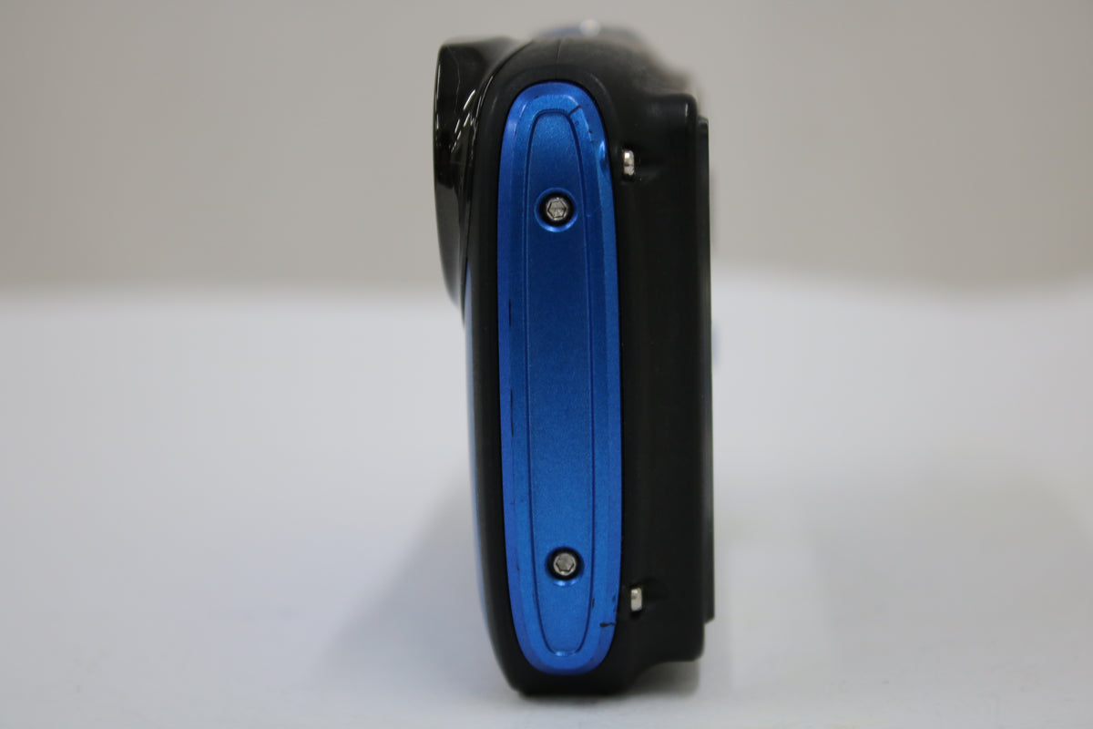 キャノン Canon PowerShot D30 5x ブルー バッテリー付き コンパクトデジタルカメラ 5