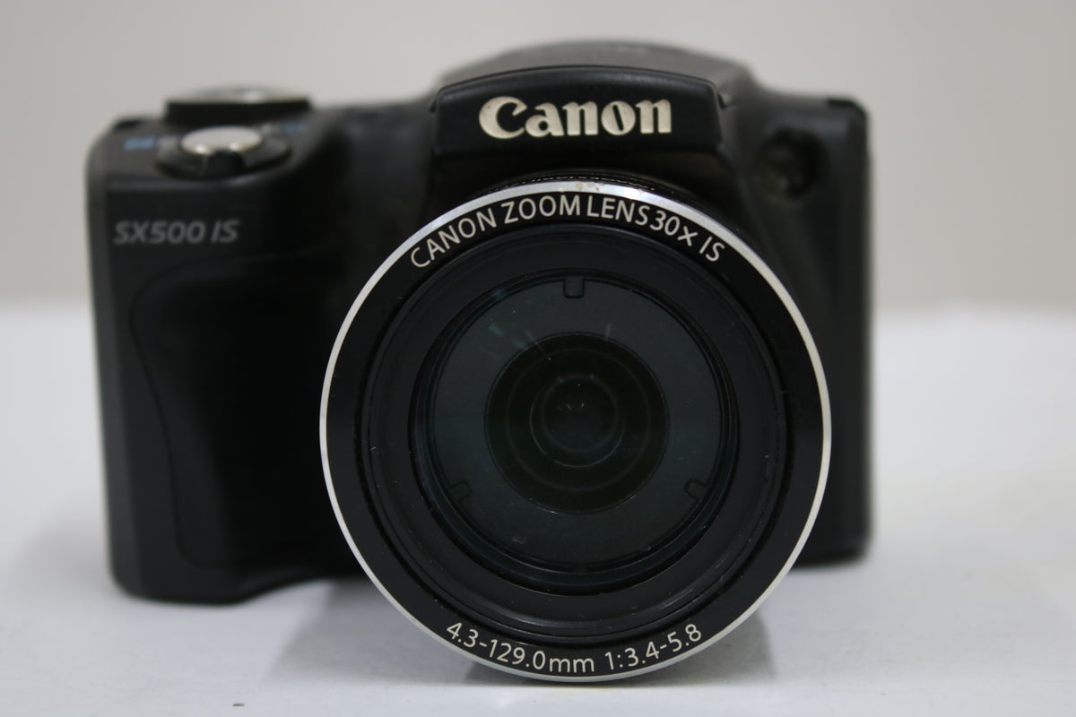 キャノン Canon PowerShot SX500 IS 30x ブラック バッテリー付き コンパクトデジタルカメラ 2