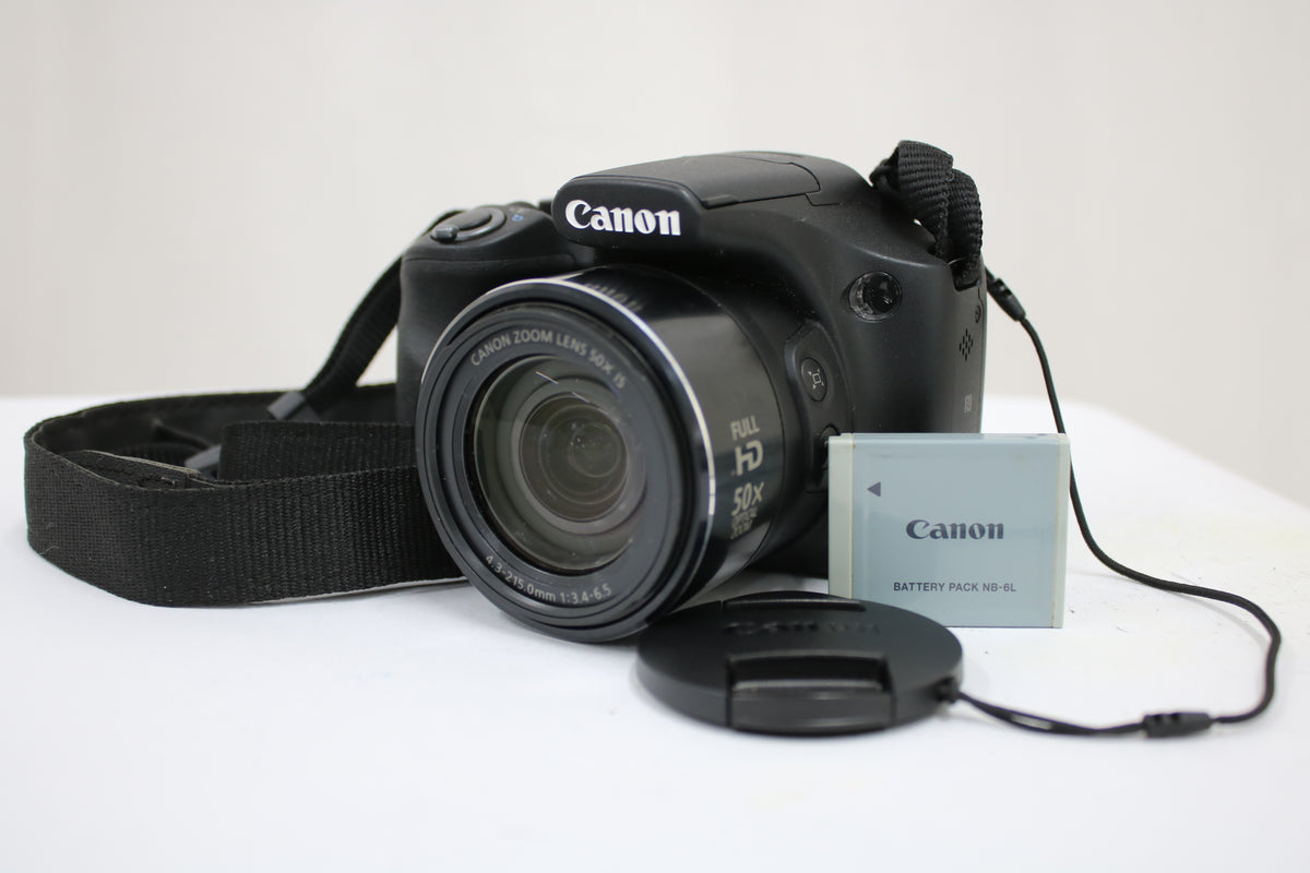 キャノン Canon PowerShot SX530 HS 50x ブラック バッテリー付き コンパクトデジタルカメラ 1