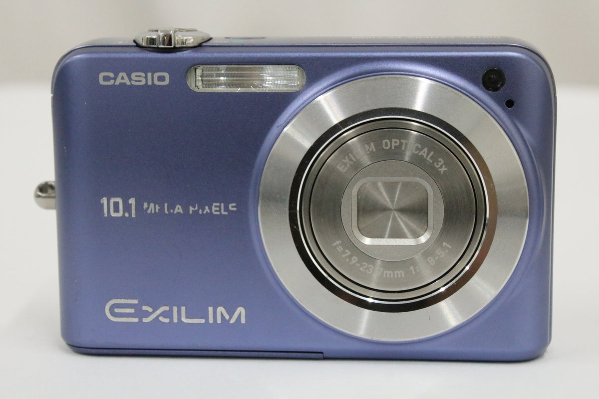 カシオ Casio EXILIM EX-Z1080 3x ブルー バッテリー付き コンパクトデジタルカメラ 2
