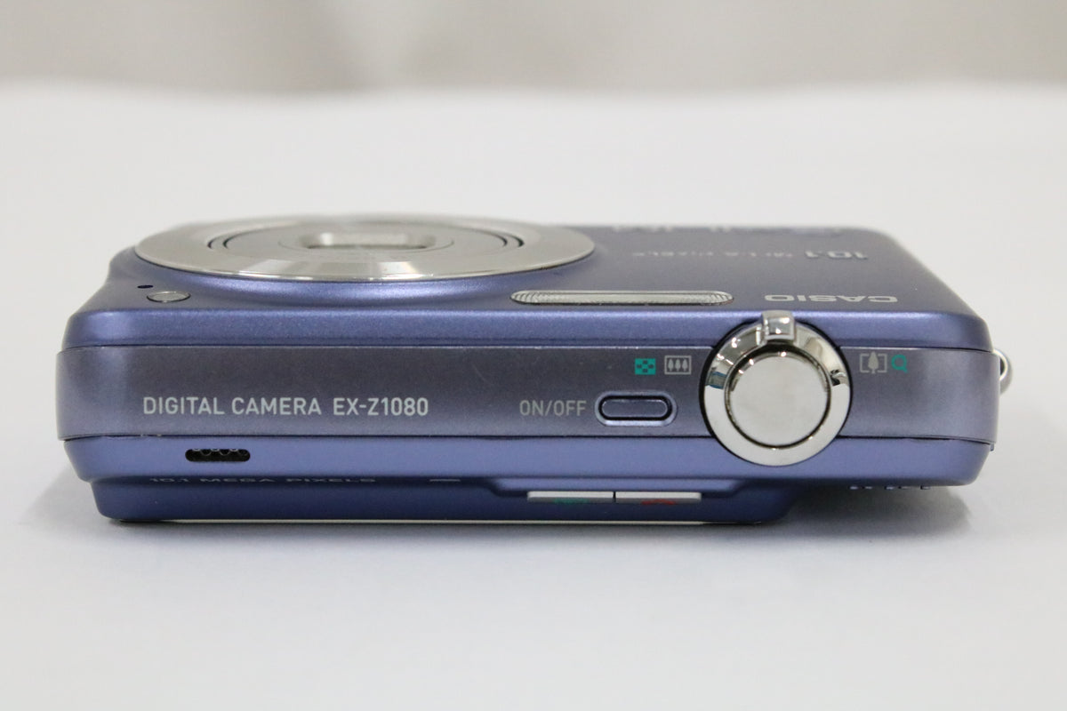 カシオ Casio EXILIM EX-Z1080 3x ブルー バッテリー付き コンパクトデジタルカメラ 6