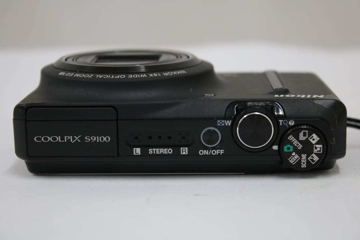 ニコン Nikon COOLPIX S9100 18x ブラック 付属品多数 コンパクトデジタルカメラ 6