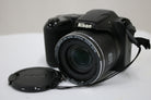 【便利な単三電池で使用可】ニコン Nikon COOLPIX L340 28x ブラック コンパクトデジタルカメラ 1