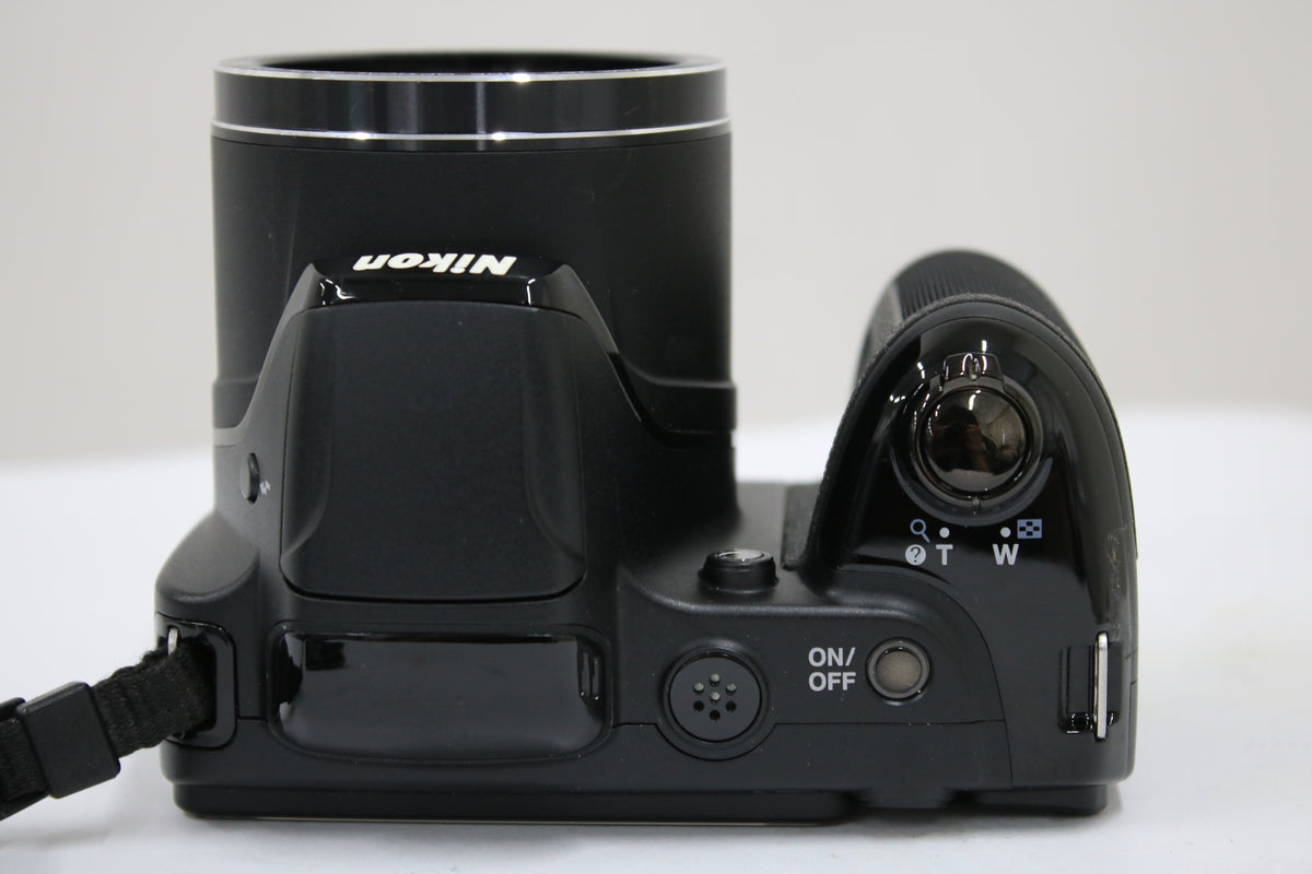 【便利な単三電池で使用可】ニコン Nikon COOLPIX L340 28x ブラック コンパクトデジタルカメラ 6