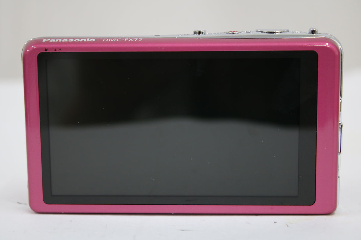 パナソニック Panasonic LUMIX DMC-FX77 ピンク バッテリー付き コンパクトデジタルカメラ 4