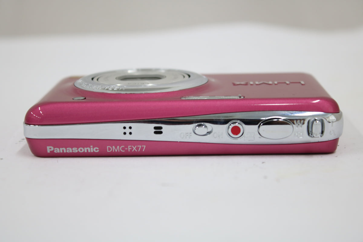 パナソニック Panasonic LUMIX DMC-FX77 ピンク バッテリー付き コンパクトデジタルカメラ 6