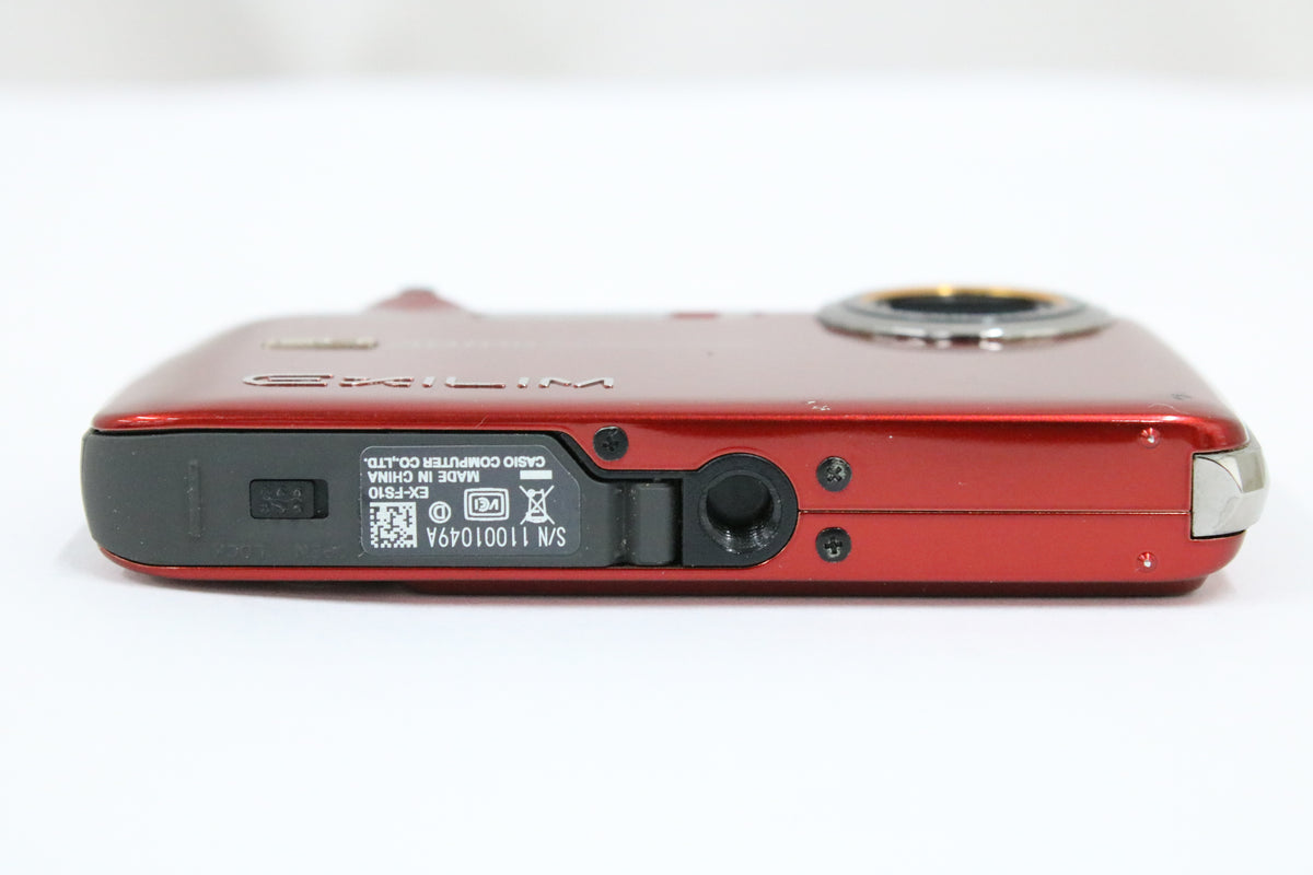 カシオ Casio EXILIM EX-FS10 3x レッド 付属品多数 コンパクトデジタルカメラ 7