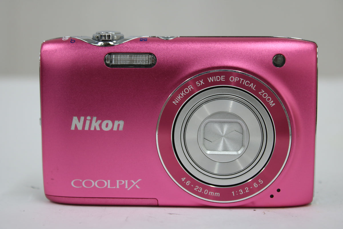 ニコン Nikon COOLPIX S3100 5x ピンク バッテリー付き コンパクトデジタルカメラ 2