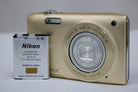 ニコン Nikon COOLPIX S3300 6x ゴールド バッテリー付き コンパクトデジタルカメラ 1
