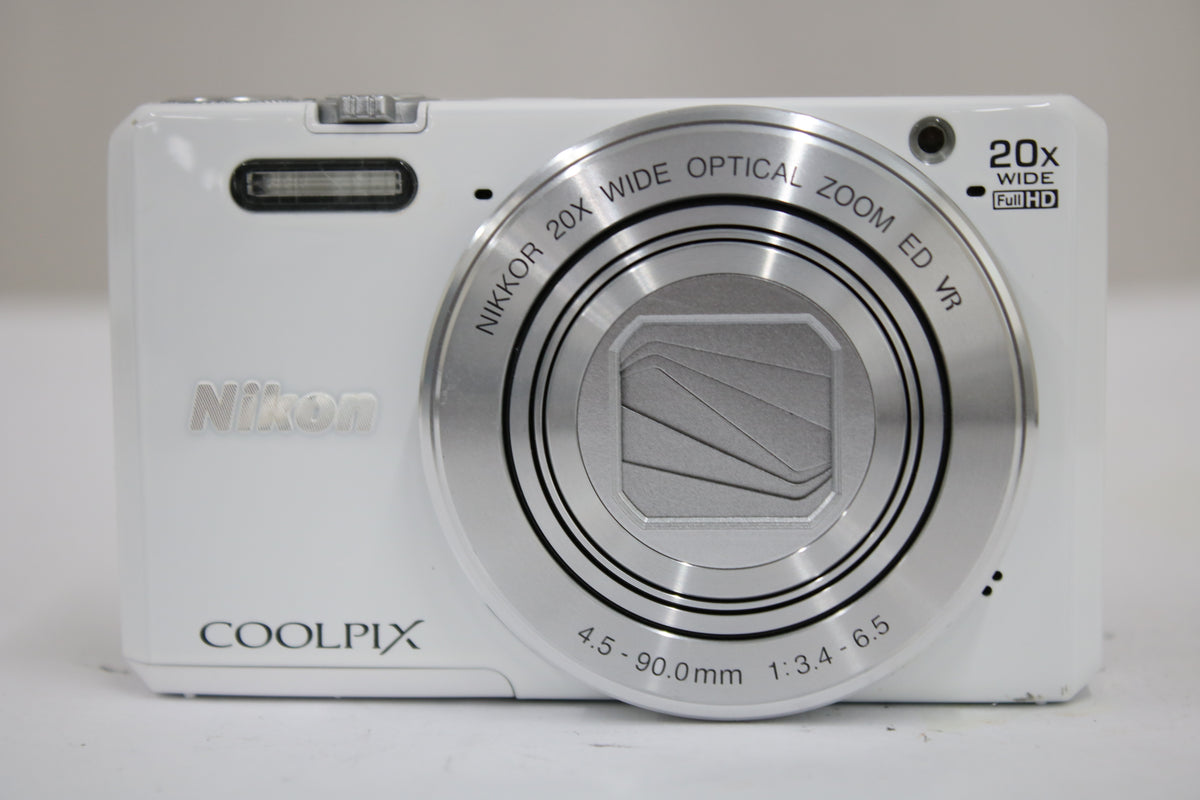 ニコン Nikon COOLPIX S7000 20x  ホワイト バッテリー付き コンパクトデジタルカメラ 2