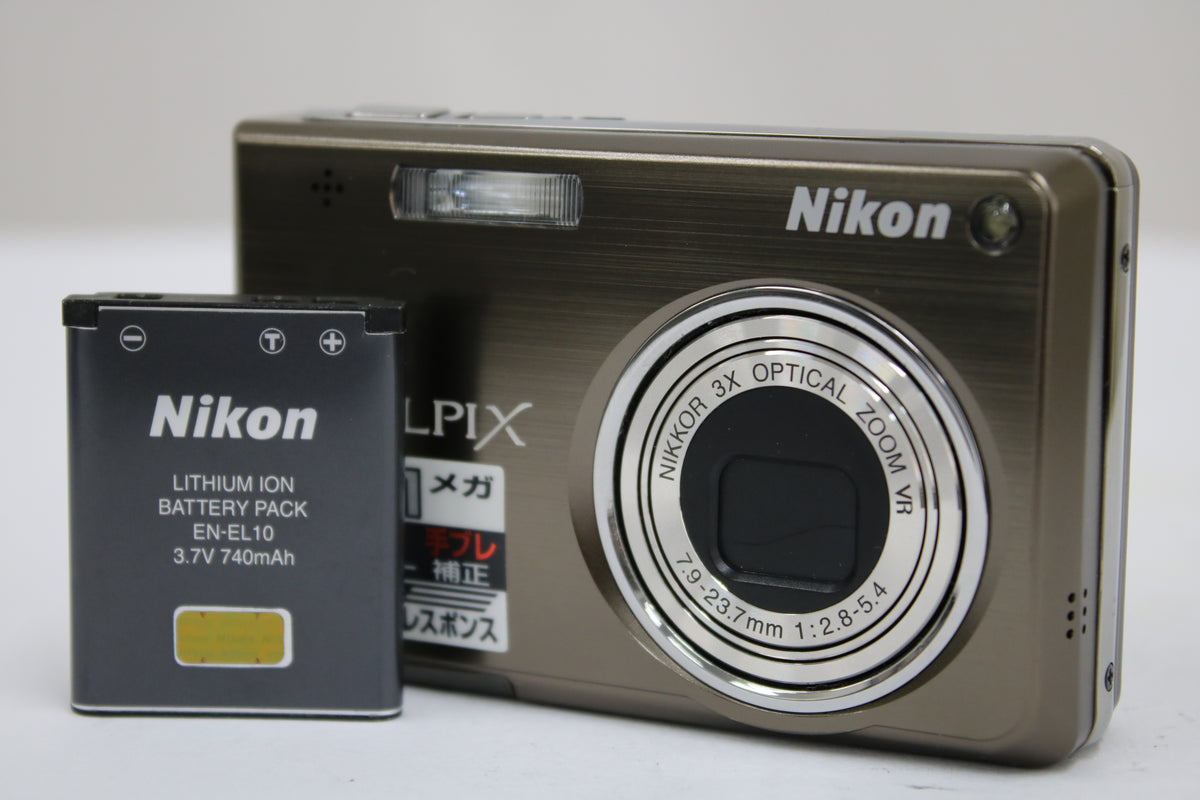 ニコン Nikon COOLPIX S700 3x アーバンブラック バッテリー付き コンパクトデジタルカメラ 1