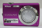 ニコン Nikon COOLPIX S220 3x バッテリー付き パープル コンパクトデジタルカメラ 2