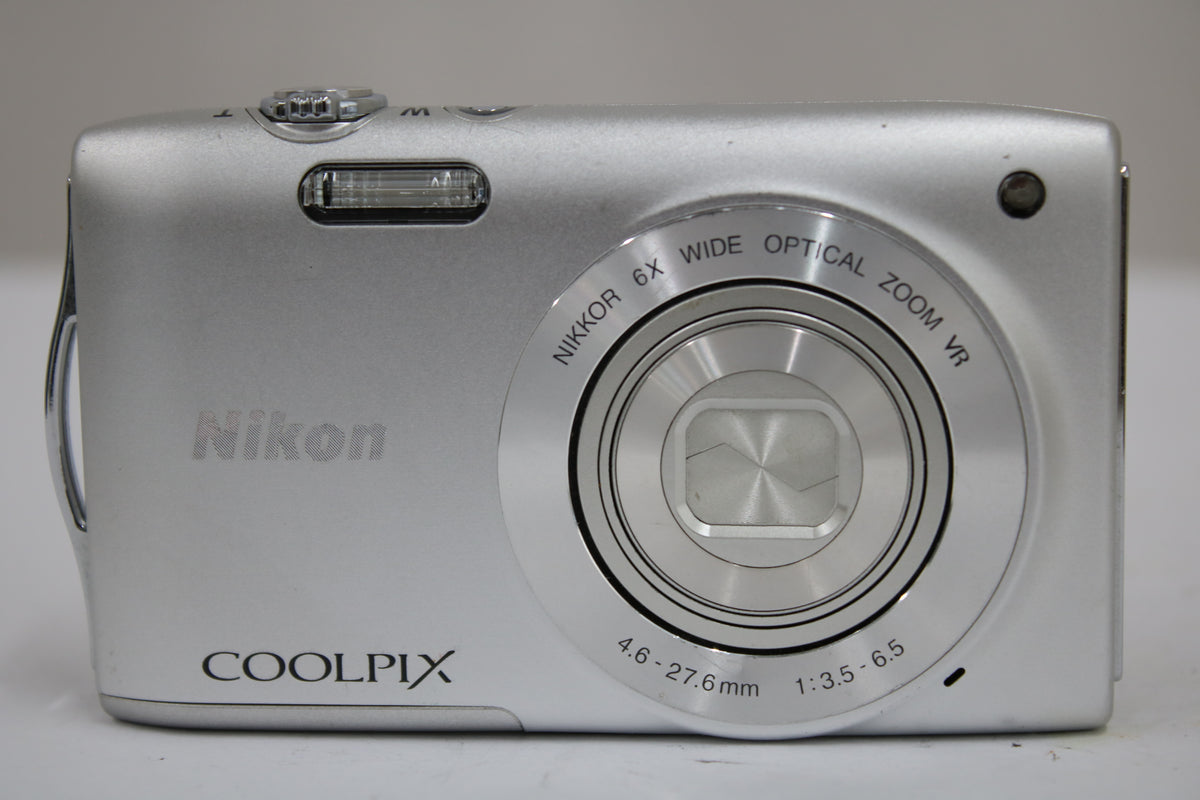 ニコン Nikon COOLPIX S3300 6x バッテリー付き コンパクトデジタルカメラ 2