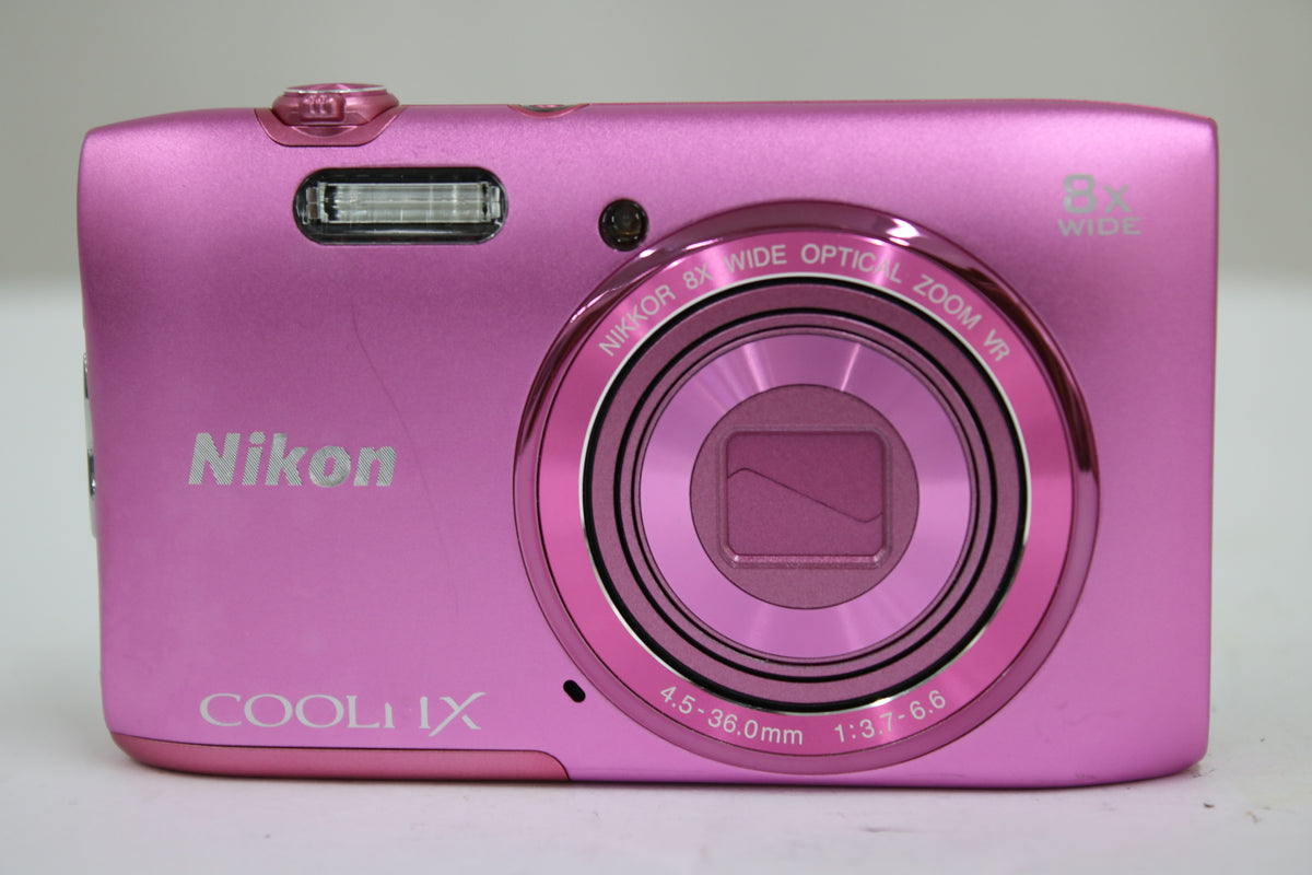 ニコン Nikon COOLPIX S3600 8x ピンク バッテリー付き コンパクトデジタルカメラ 2