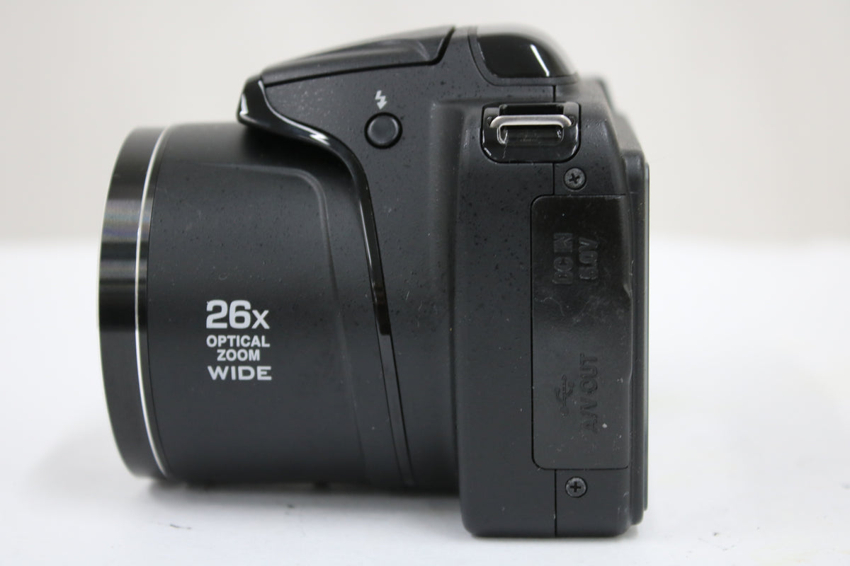 【便利な単三電池で使用可】ニコン Nikon COOLPIX L320 26x ブラック コンパクトデジタルカメラ 5