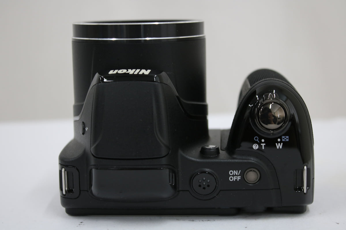 【便利な単三電池で使用可】ニコン Nikon COOLPIX L320 26x ブラック コンパクトデジタルカメラ 6