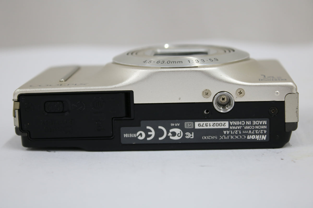 ニコン Nikon COOLPIX S8200 14x ゴールド バッテリー付き コンパクトデジタルカメラ 7