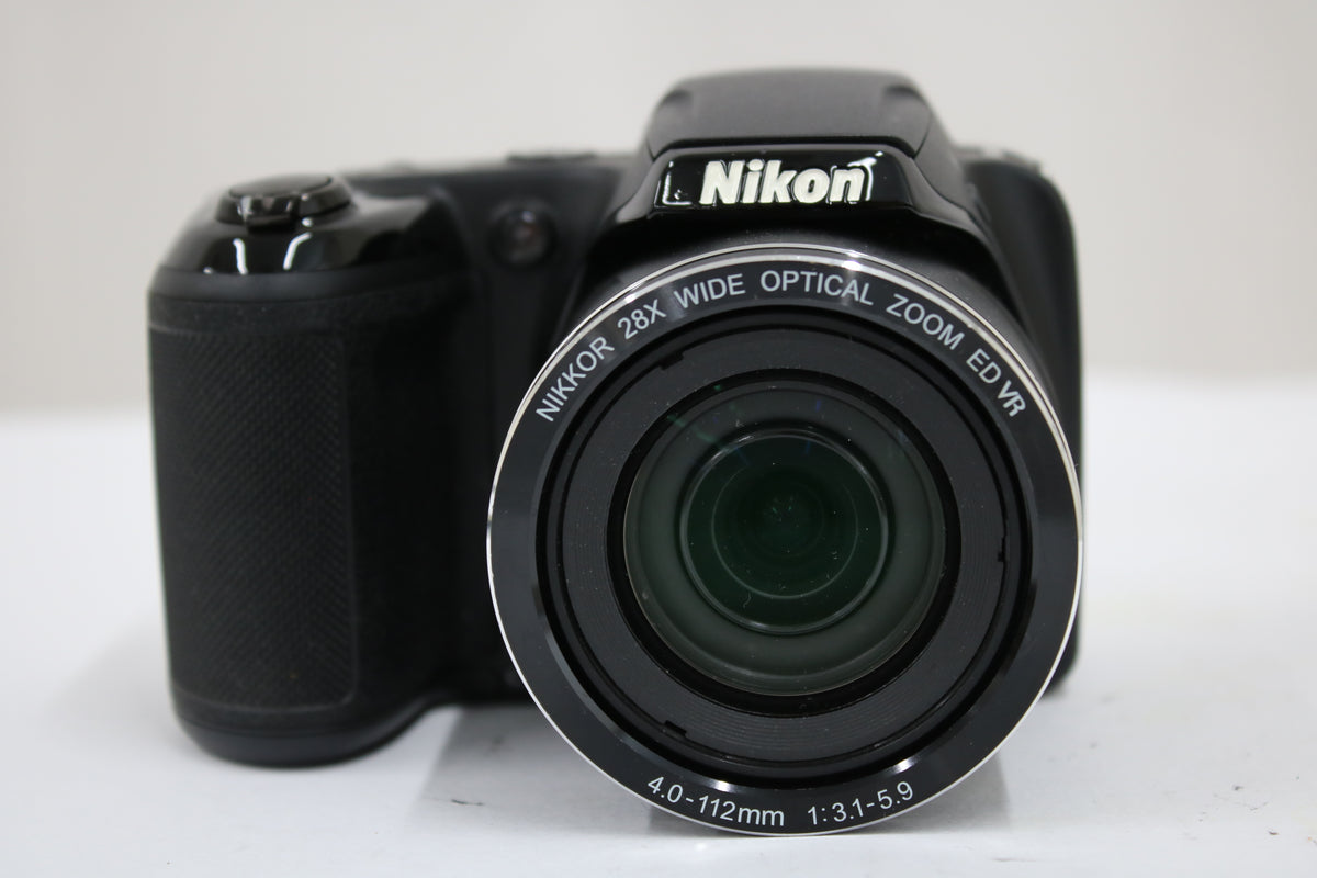 【便利な単三電池で使用可】ニコン Nikon COOLPIX L340 28x ブラック コンパクトデジタルカメラ 2