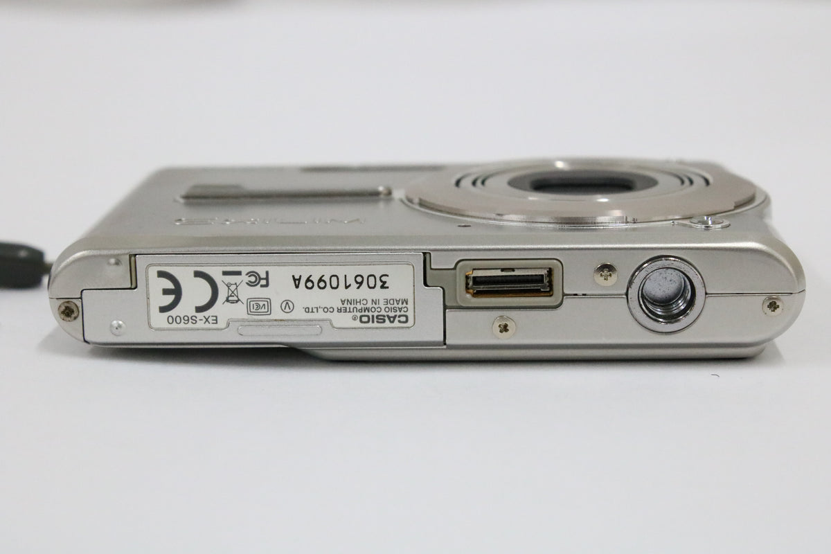 カシオ Casio EXILIM EX-S600 3x バッテリー付き コンパクトデジタルカメラ 7