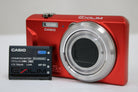カシオ Casio EXILIM EX-ZS160 12.5x レッド バッテリー付き コンパクトデジタルカメラ 1