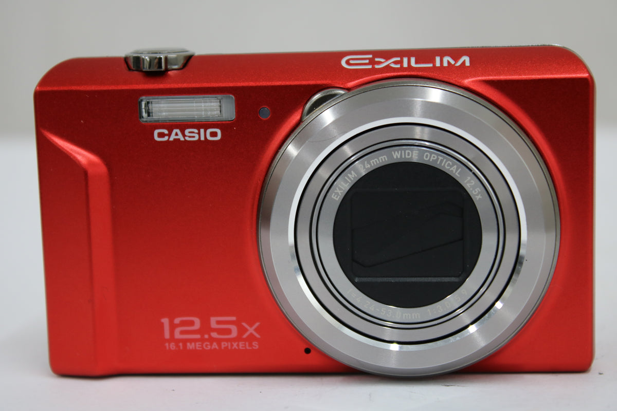 カシオ Casio EXILIM EX-ZS160 12.5x レッド バッテリー付き コンパクトデジタルカメラ 2