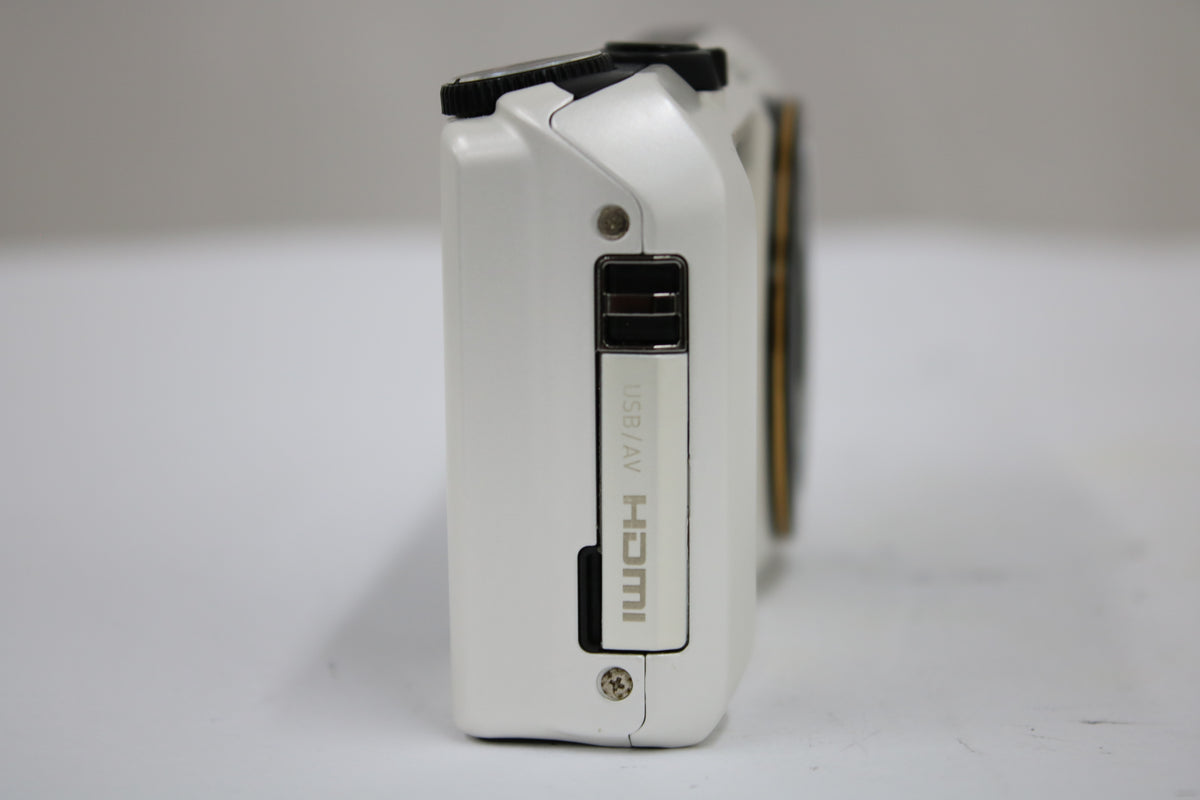 カシオ Casio EXILIM EX-ZR300 12.5x ホワイト バッテリー付き コンパクトデジタルカメラ 3