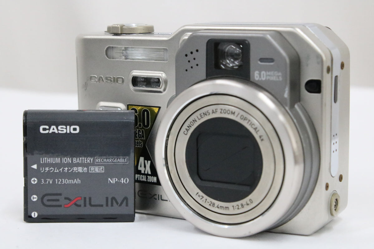 カシオ Casio EXILIM EX-P600 4x バッテリー付き コンパクトデジタルカメラ 1