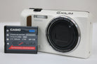 カシオ Casio EXILIM EX-ZR400 12.5x ホワイト バッテリー付き コンパクトデジタルカメラ 1