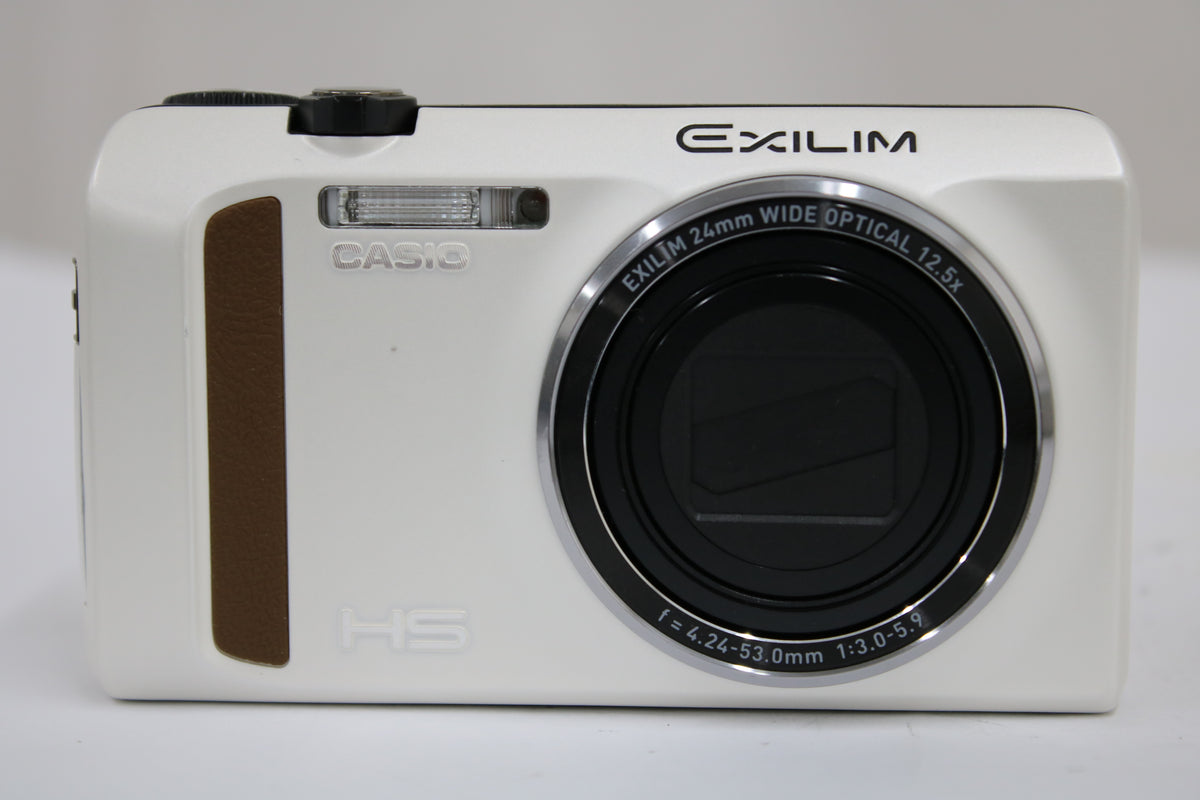カシオ Casio EXILIM EX-ZR400 12.5x ホワイト バッテリー付き コンパクトデジタルカメラ 2