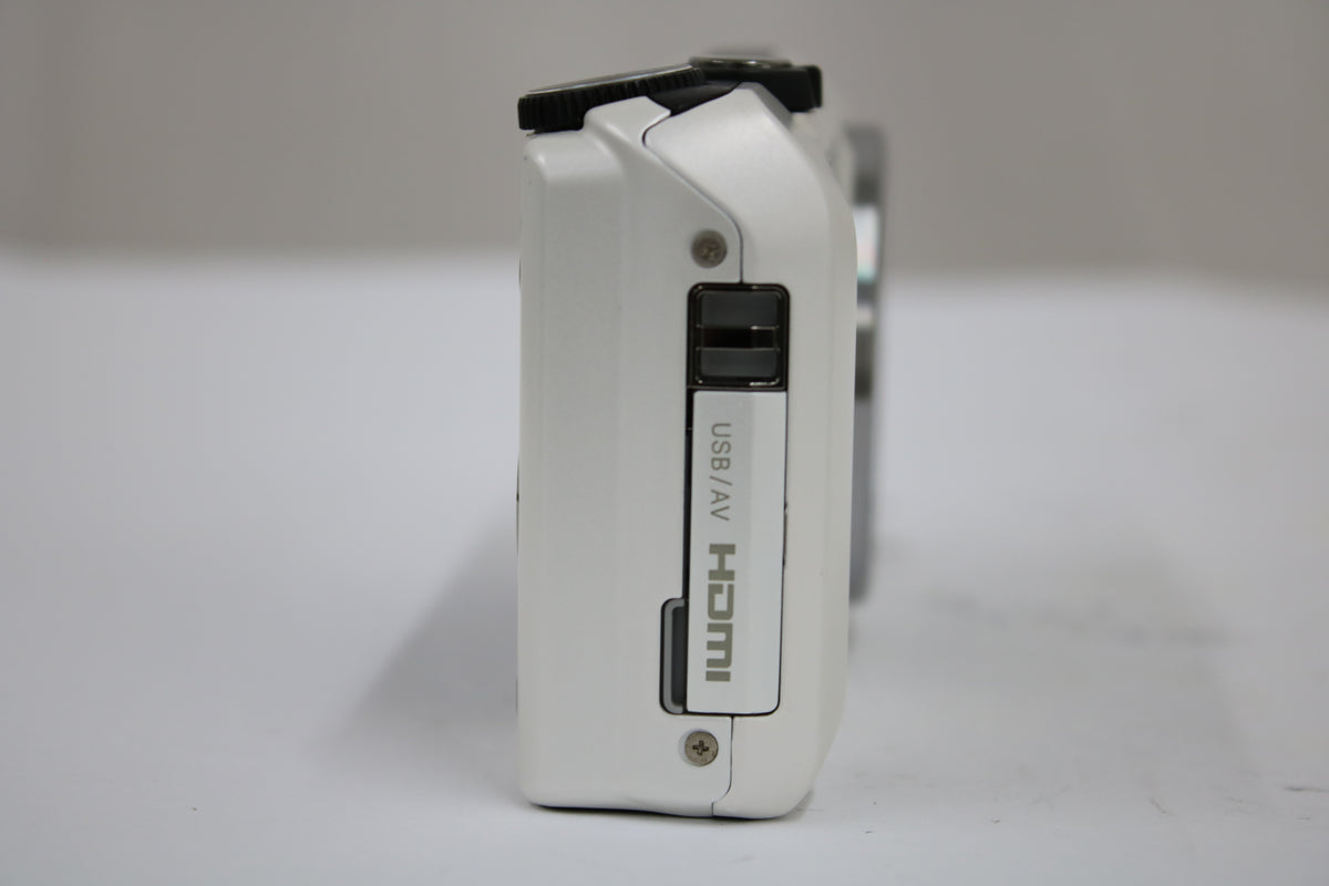 カシオ Casio EXILIM EX-ZR400 12.5x ホワイト バッテリー付き コンパクトデジタルカメラ 3