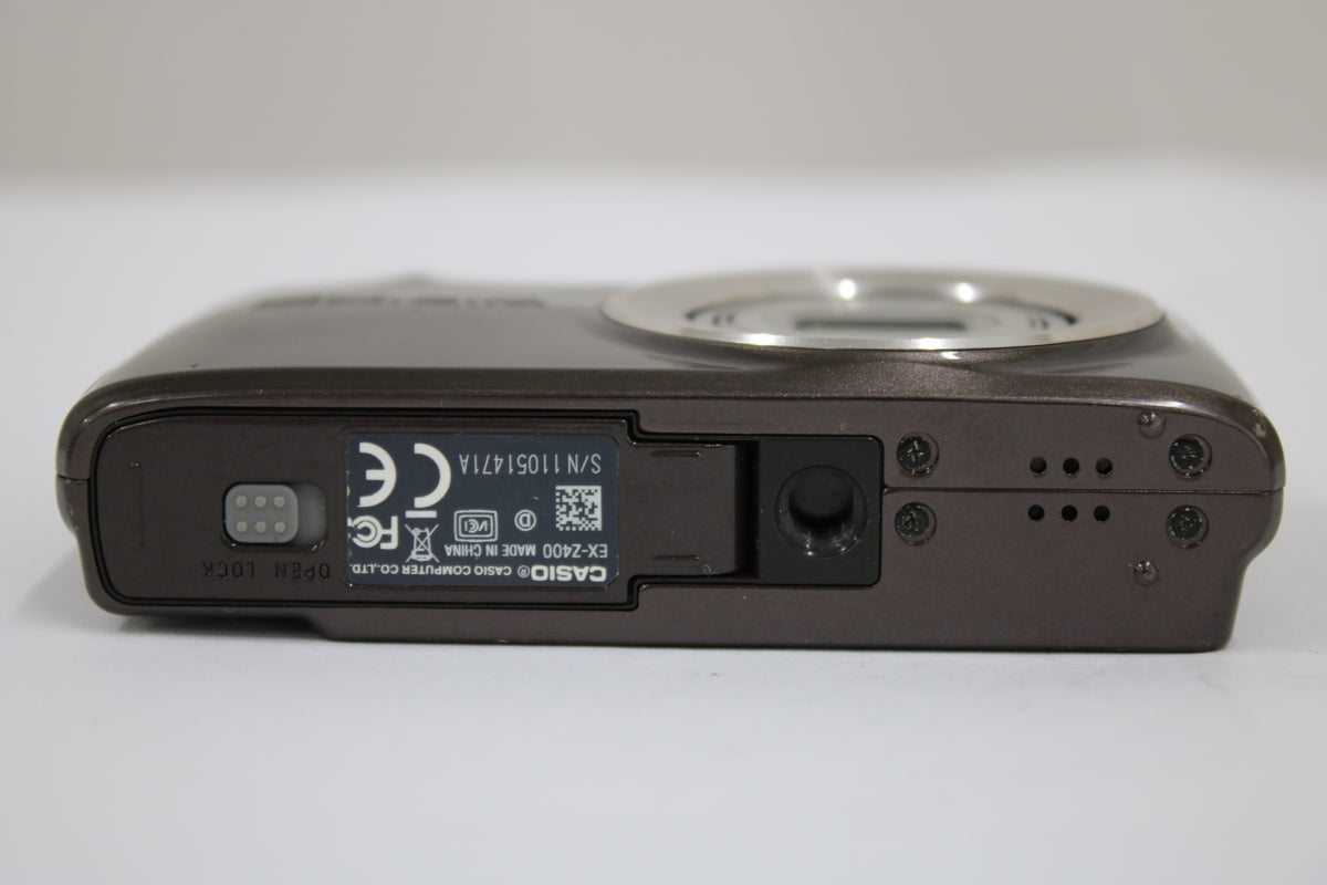 カシオ Casio EXILIM EX-Z400 4x ブラウン バッテリー付き コンパクトデジタルカメラ 7