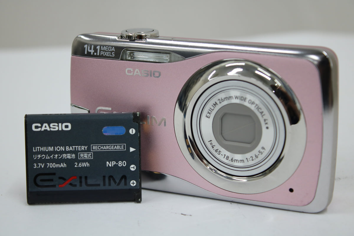 カシオ Casio EXILIM EX-Z550 4x ピンク バッテリー付き コンパクトデジタルカメラ 1