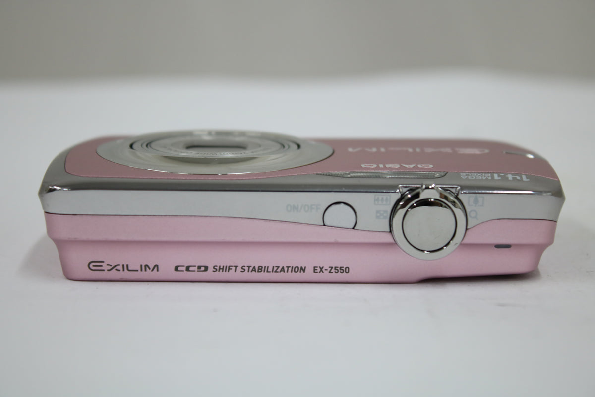 カシオ Casio EXILIM EX-Z550 4x ピンク バッテリー付き コンパクトデジタルカメラ 6