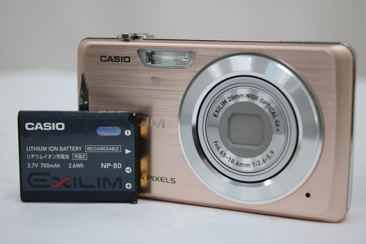カシオ Casio EXILIM EX-Z270 4x ピンク バッテリー付き コンパクトデジタルカメラ 1