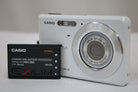 カシオ Casio EXILIM EX-Z77 3x ホワイト バッテリー付き コンパクトデジタルカメラ 1