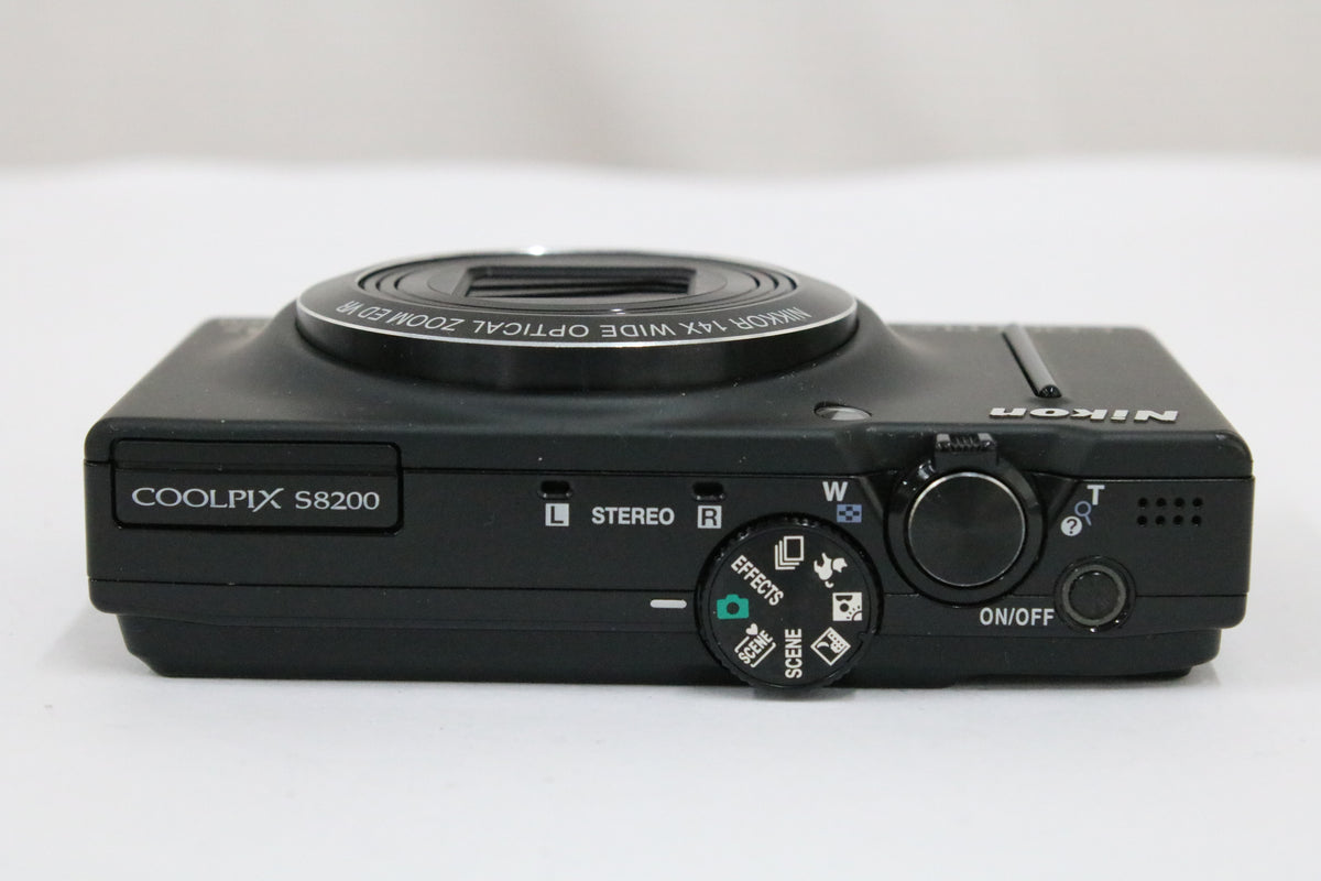 ニコン Nikon COOLPIX S8200 14x ブラック バッテリー付き コンパクトデジタルカメラ 6