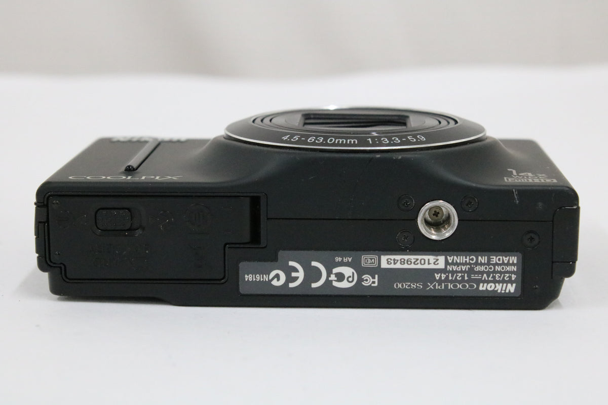 ニコン Nikon COOLPIX S8200 14x ブラック バッテリー付き コンパクトデジタルカメラ 7