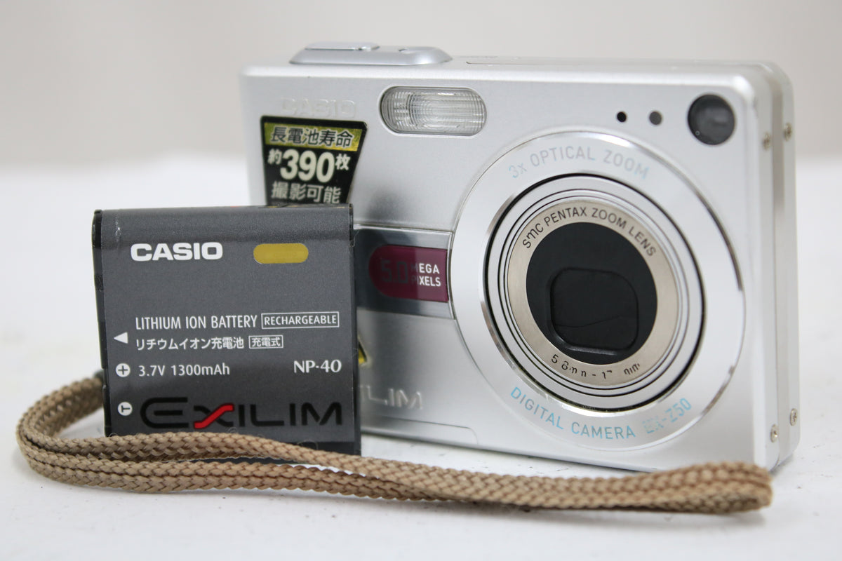 カシオ Casio EXILIM EX-Z50 3x バッテリー付き コンパクトデジタルカメラ 1