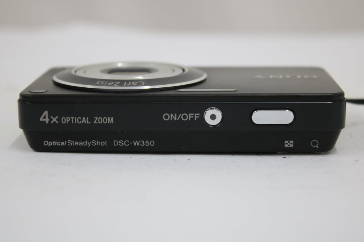 ソニー Sony Cyber-shot DSC-W350 4x ブラック バッテリー付き コンパクトデジタルカメラ 6