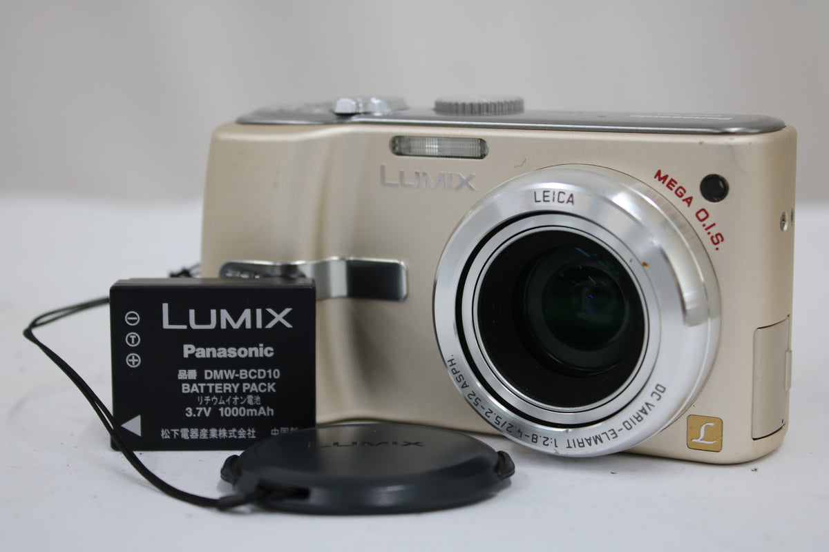 パナソニック Panasonic LUMIX DMC-TZ1 ゴールド バッテリー付き コンパクトデジタルカメラ 1