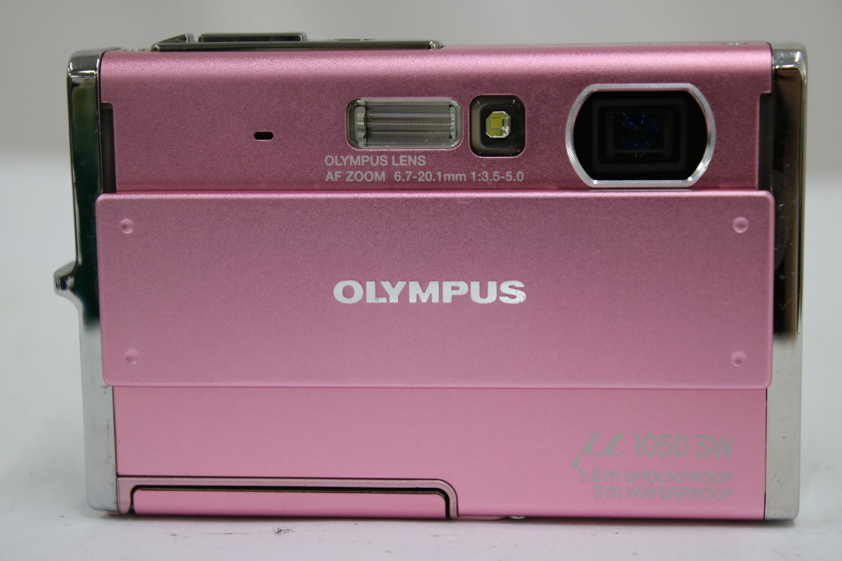 オリンパス Olympus μ mju 1050 SW ピンク バッテリー付き コンパクトデジタルカメラ 2
