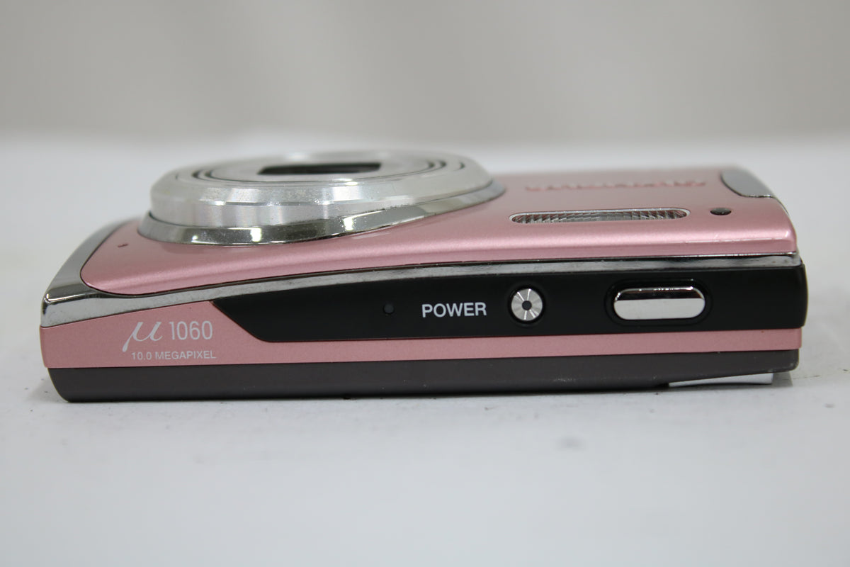 オリンパス Olympus μ mju 1060 7x ピンク バッテリー付き コンパクトデジタルカメラ 6
