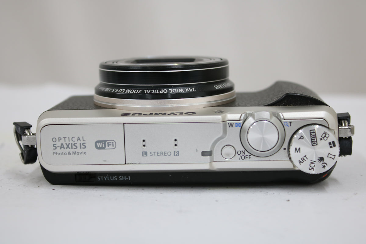 オリンパス Olympus STYLUS SH-1 24x バッテリー付き コンパクトデジタルカメラ 6