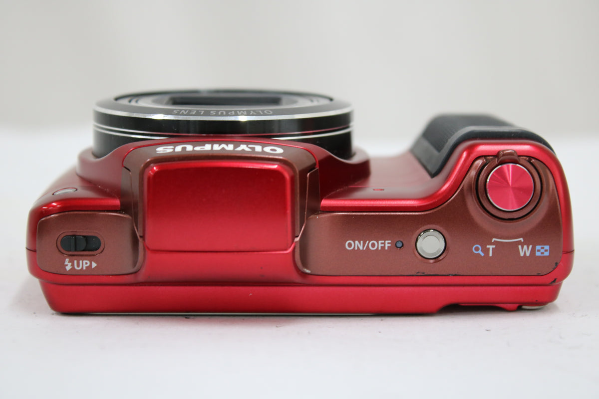 オリンパス Olympus STYLUS SZ-15 24x レッド バッテリー付き コンパクトデジタルカメラ 6