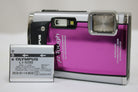 オリンパス Olympus μ mju Tough -6020 5.0x パープル バッテリー付き コンパクトデジタルカメラ 1